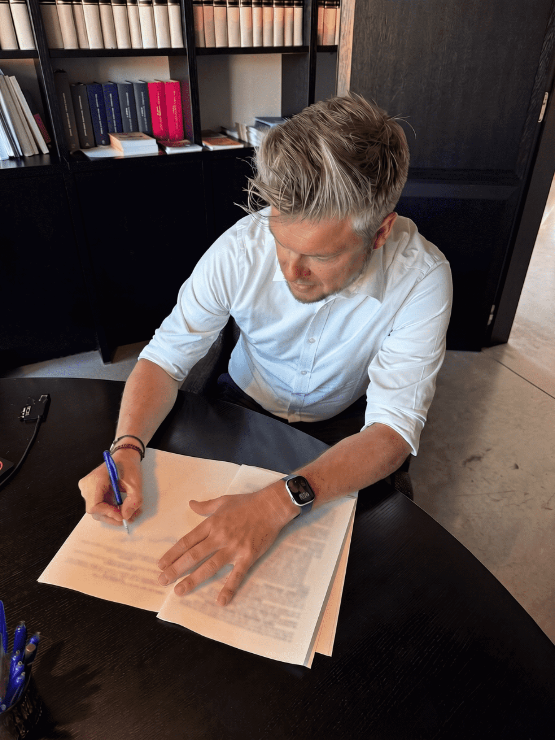 Ondertekening statuten Litecycle